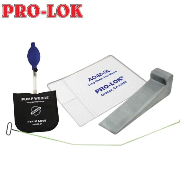 ProLok: 4 Piece Extra Length Long Arm Car Opening Tool Kit